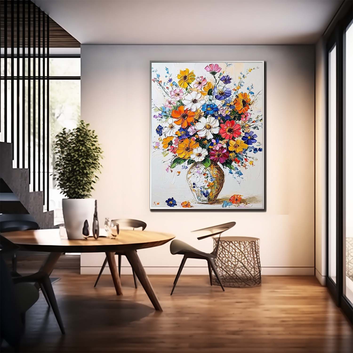 Flower Canvas Art #FL203