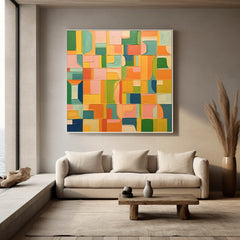 Abstract Canvas Art #AB413