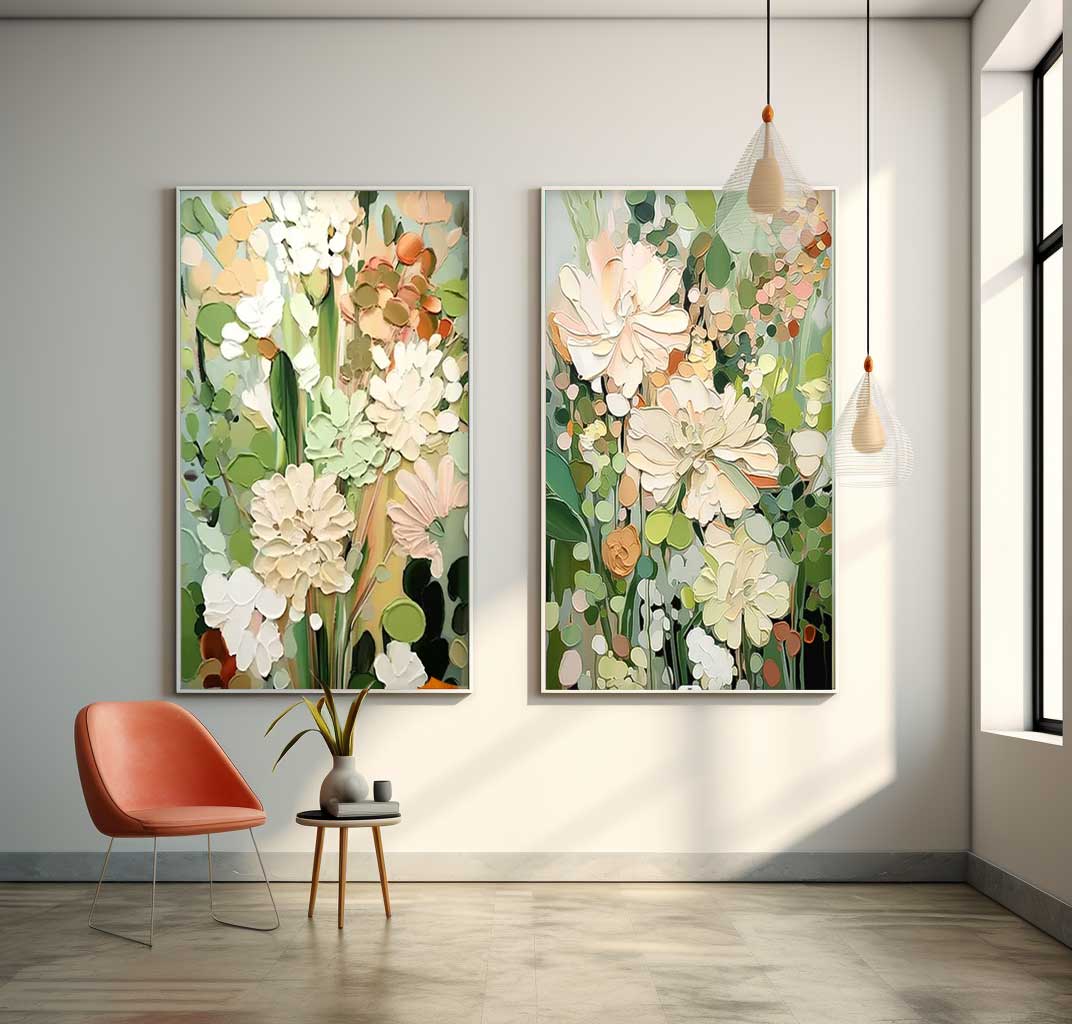 Flower Canvas Art #FL102
