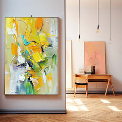 Abstract Canvas Art #AB490