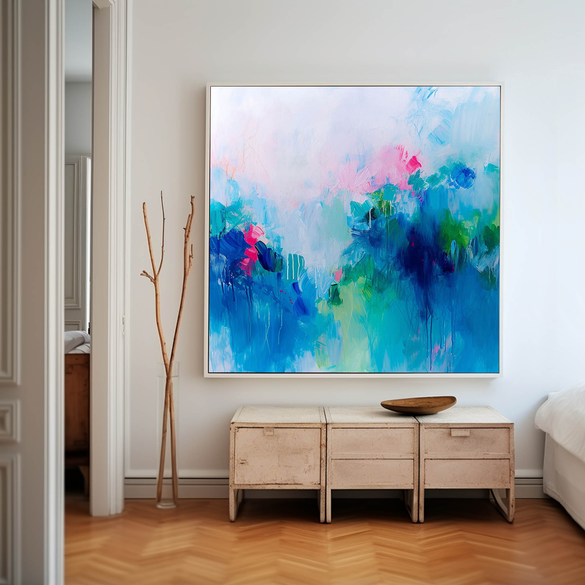 Abstract Canvas Art #AB465