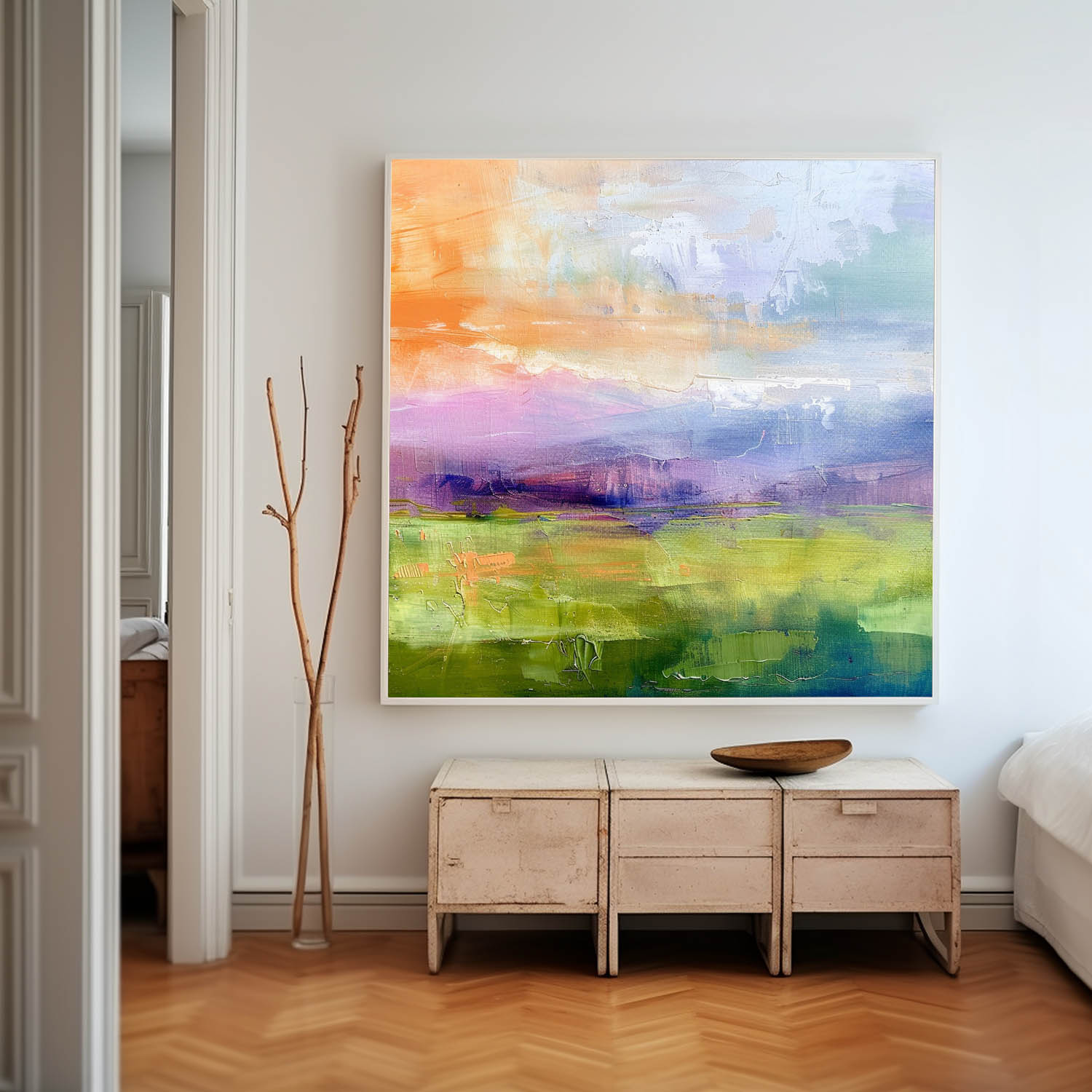 Abstract Canvas Art #AB653