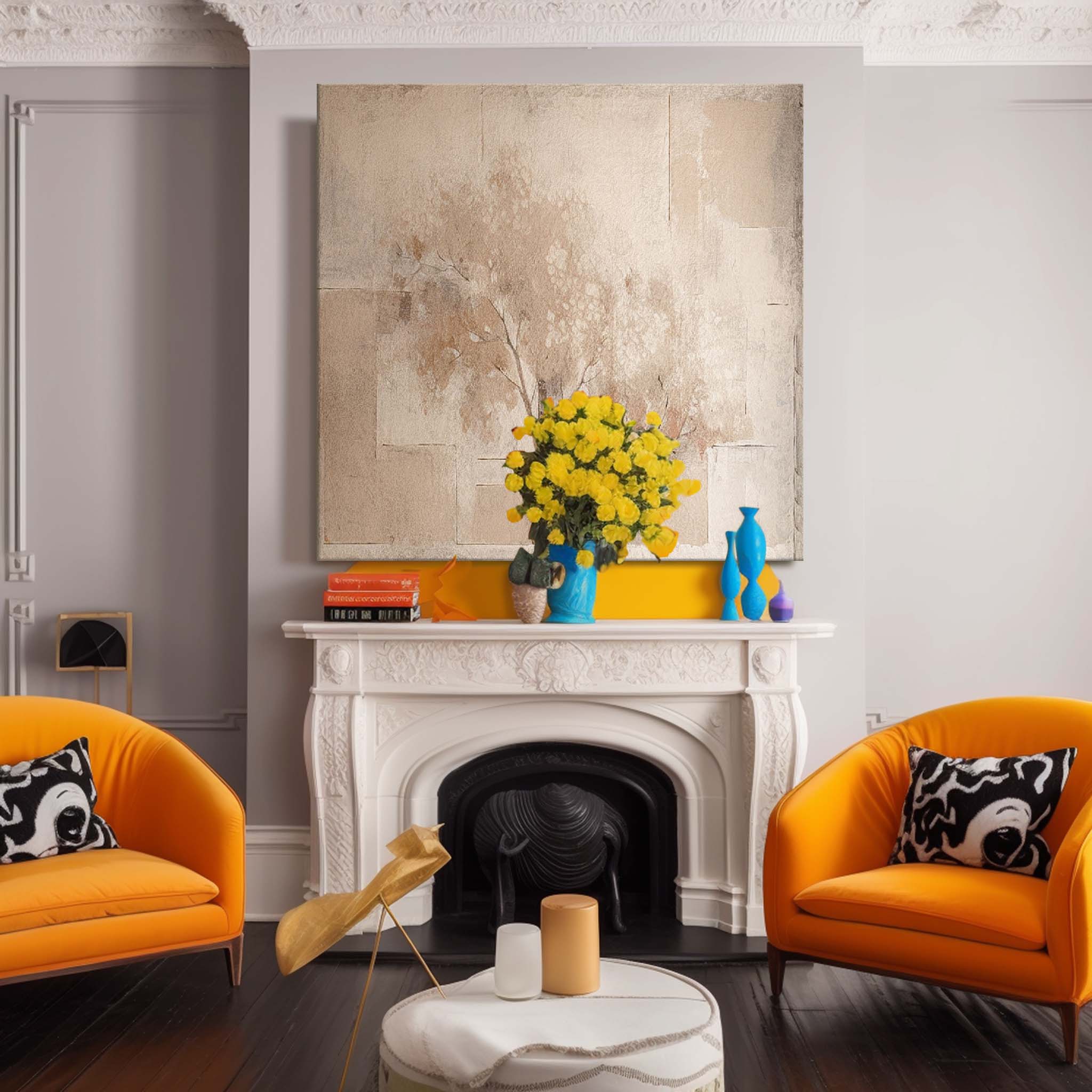 Abstract Canvas Art #AB512