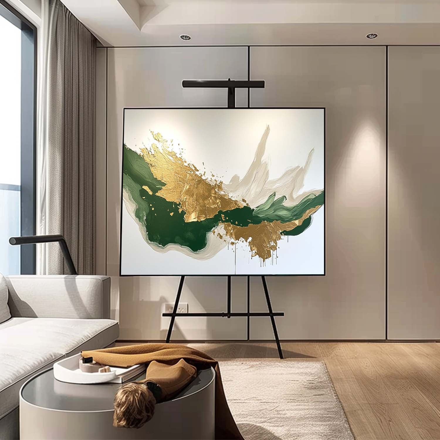 Abstract Canvas Art #AB595