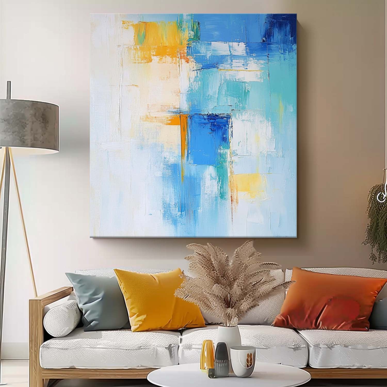 Abstract Canvas Art #AB606