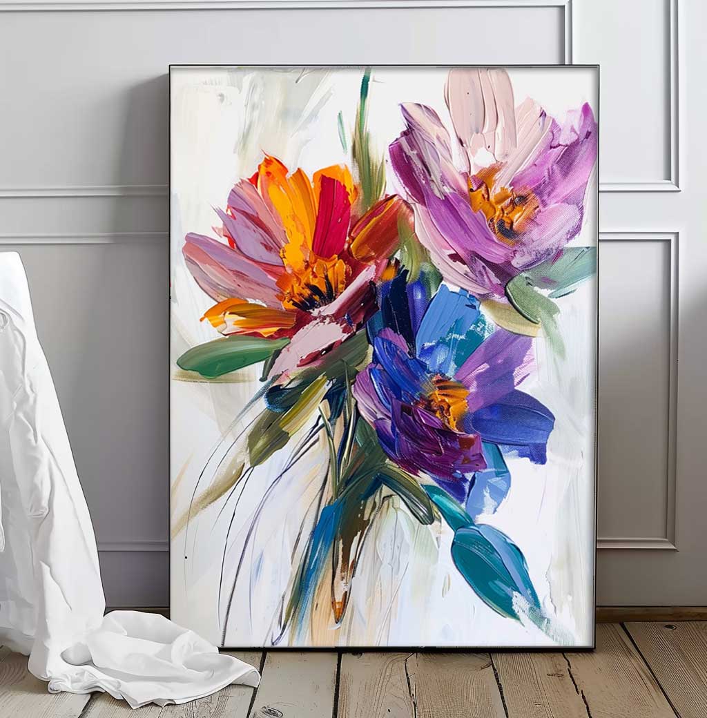 Flower Canvas Art #FL109
