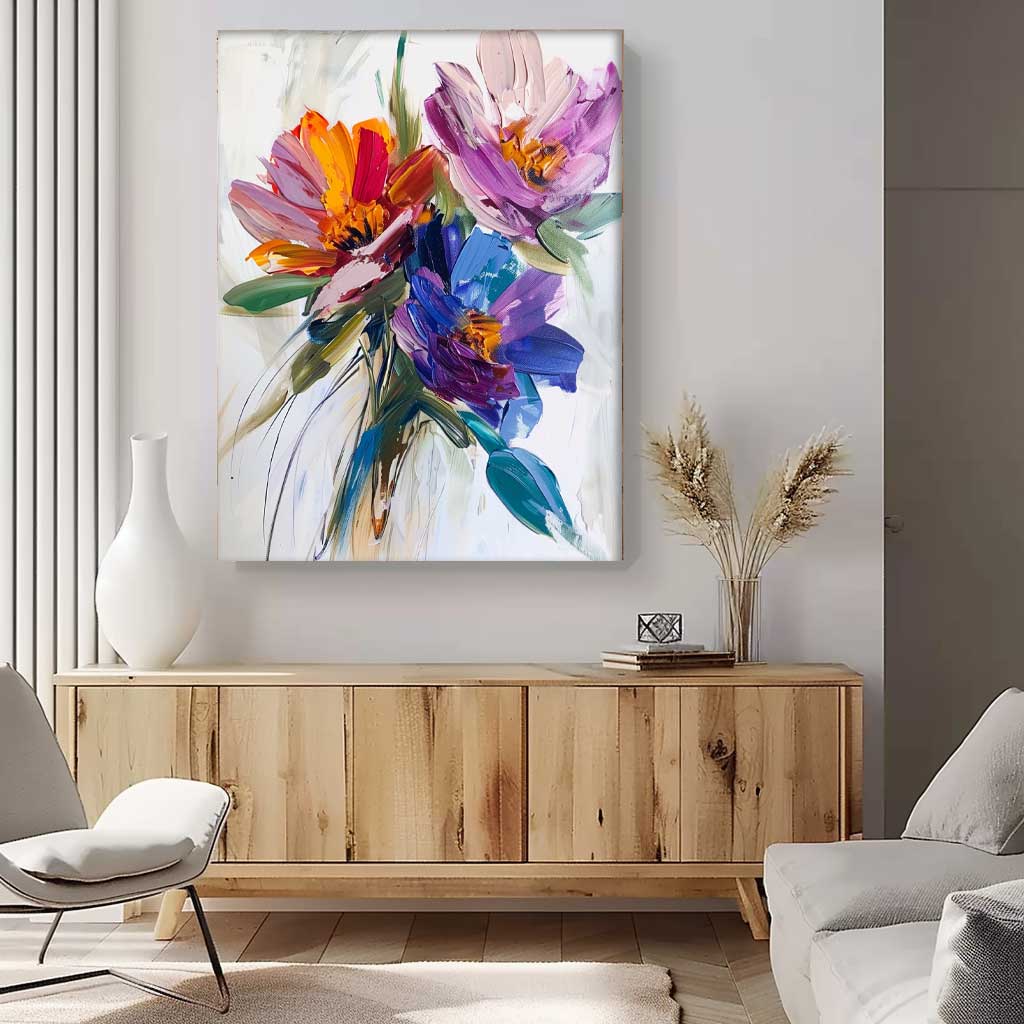 Flower Canvas Art #FL109