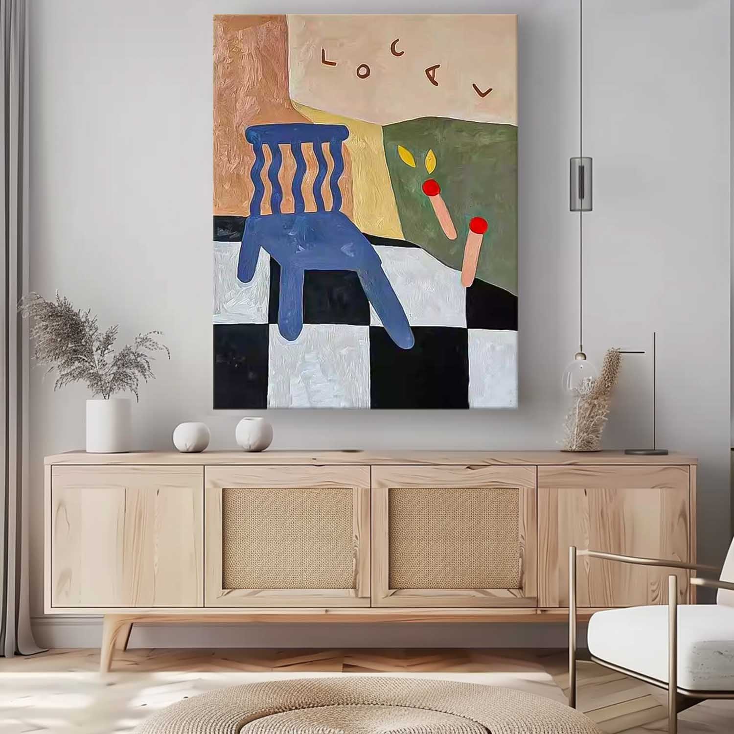 Abstract Canvas Art #AB531
