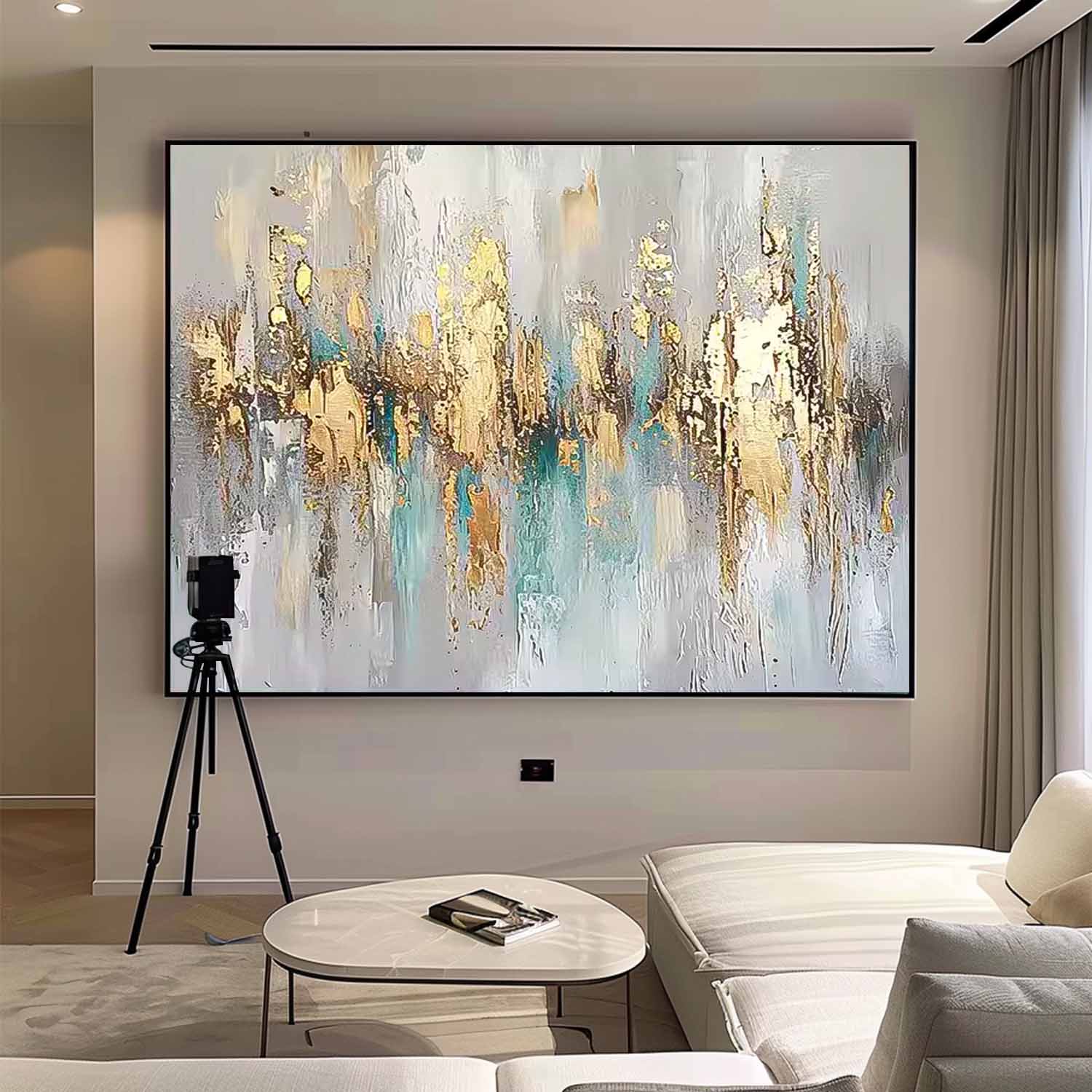 Abstract Canvas Art #AB558