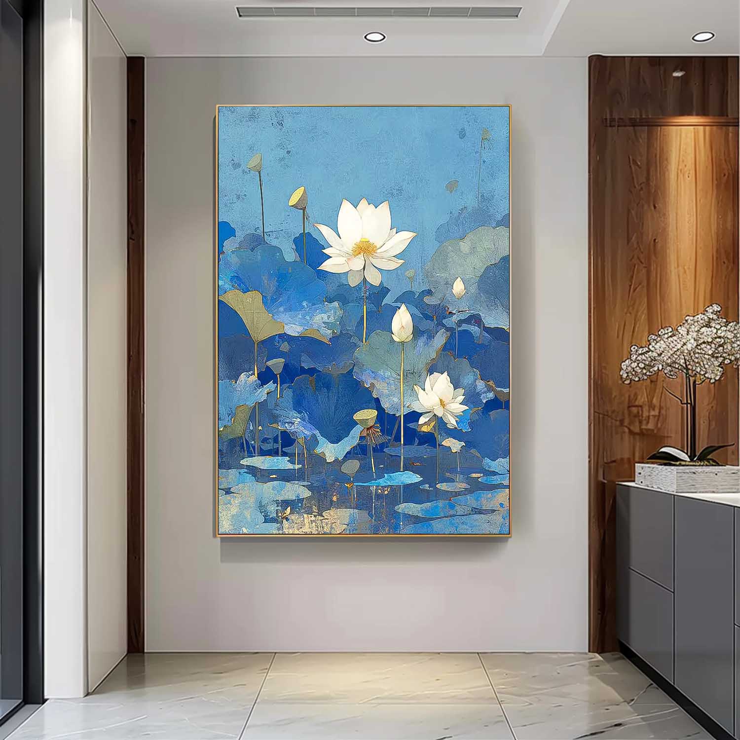 Flower Canvas Art #FL144