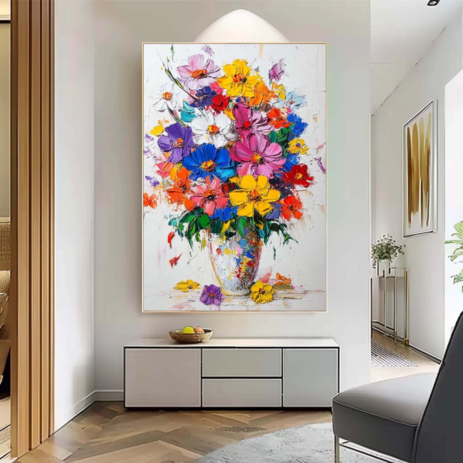 Flower Canvas Art #FL202