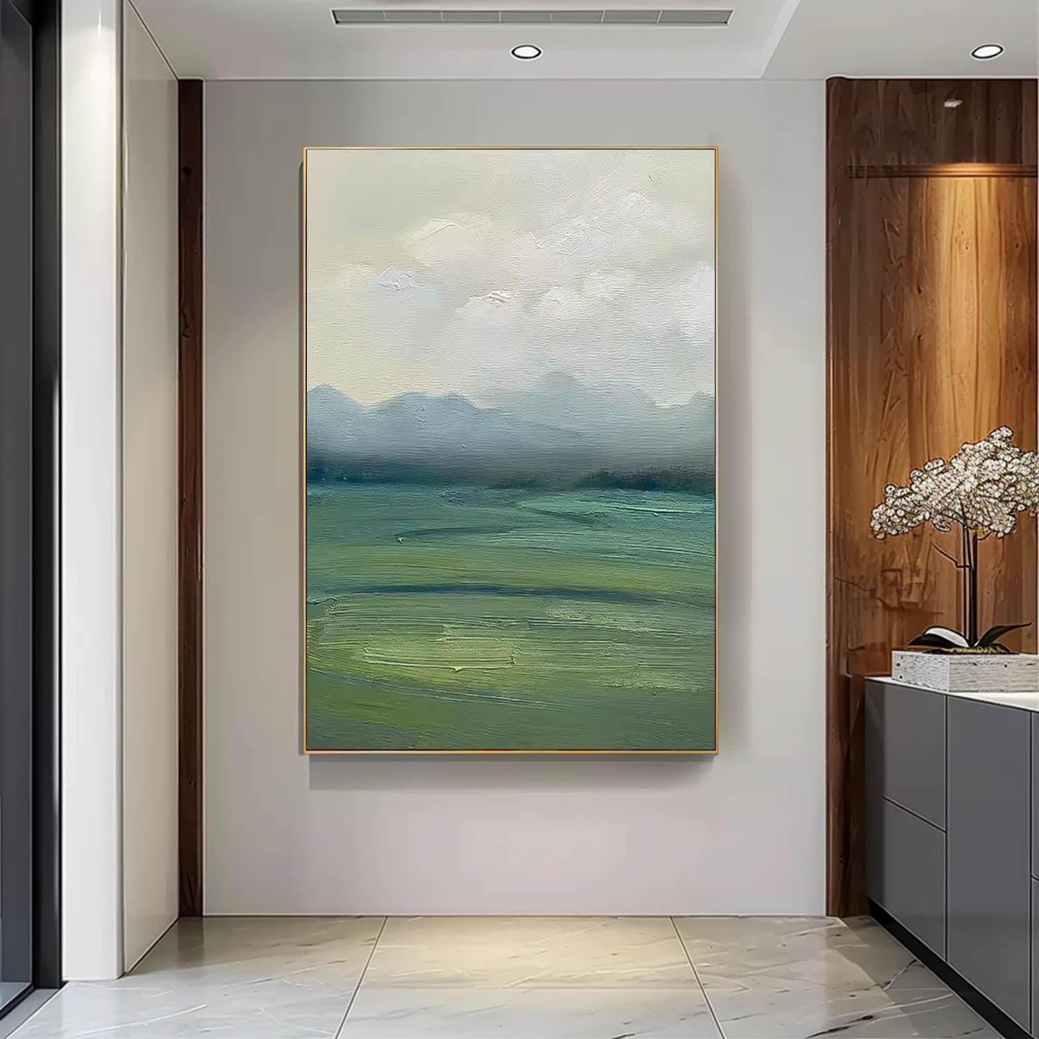 Landscape Canvas Art #LA036