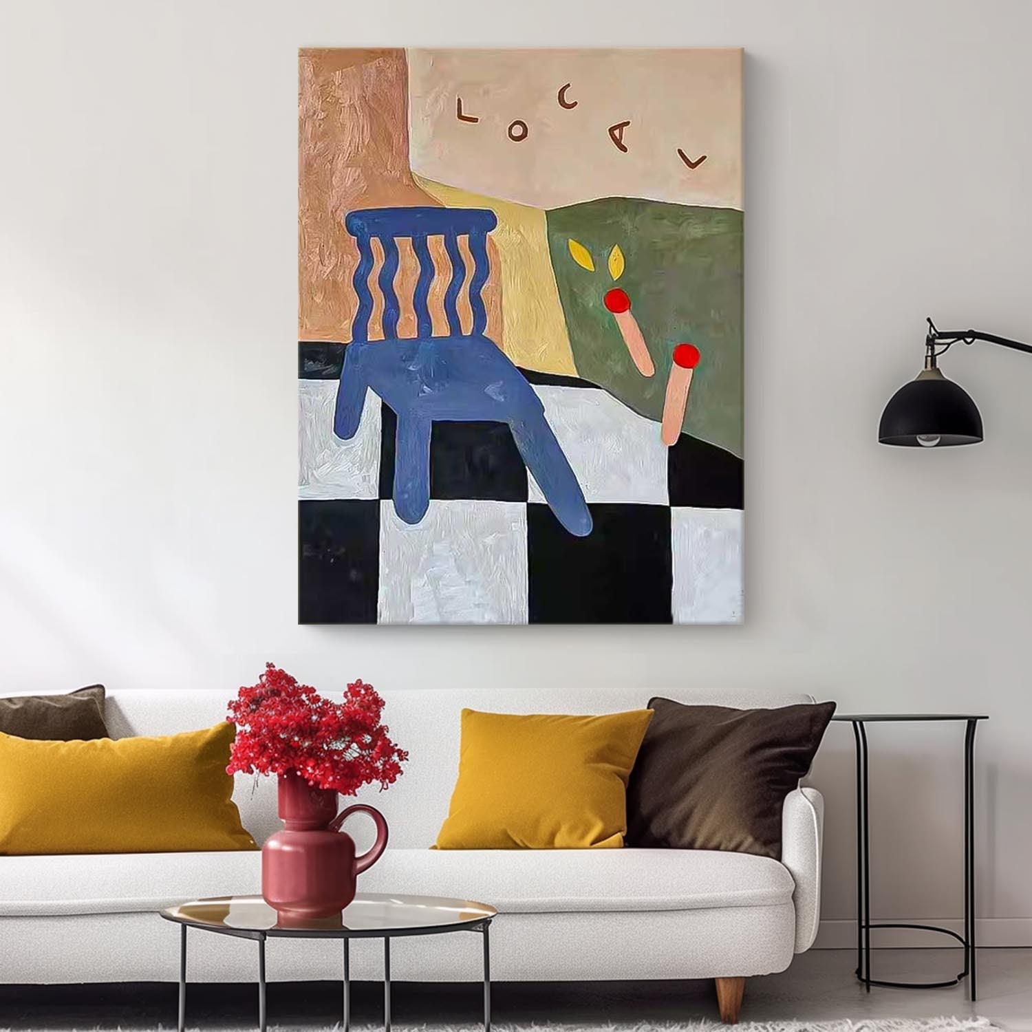 Abstract Canvas Art #AB531