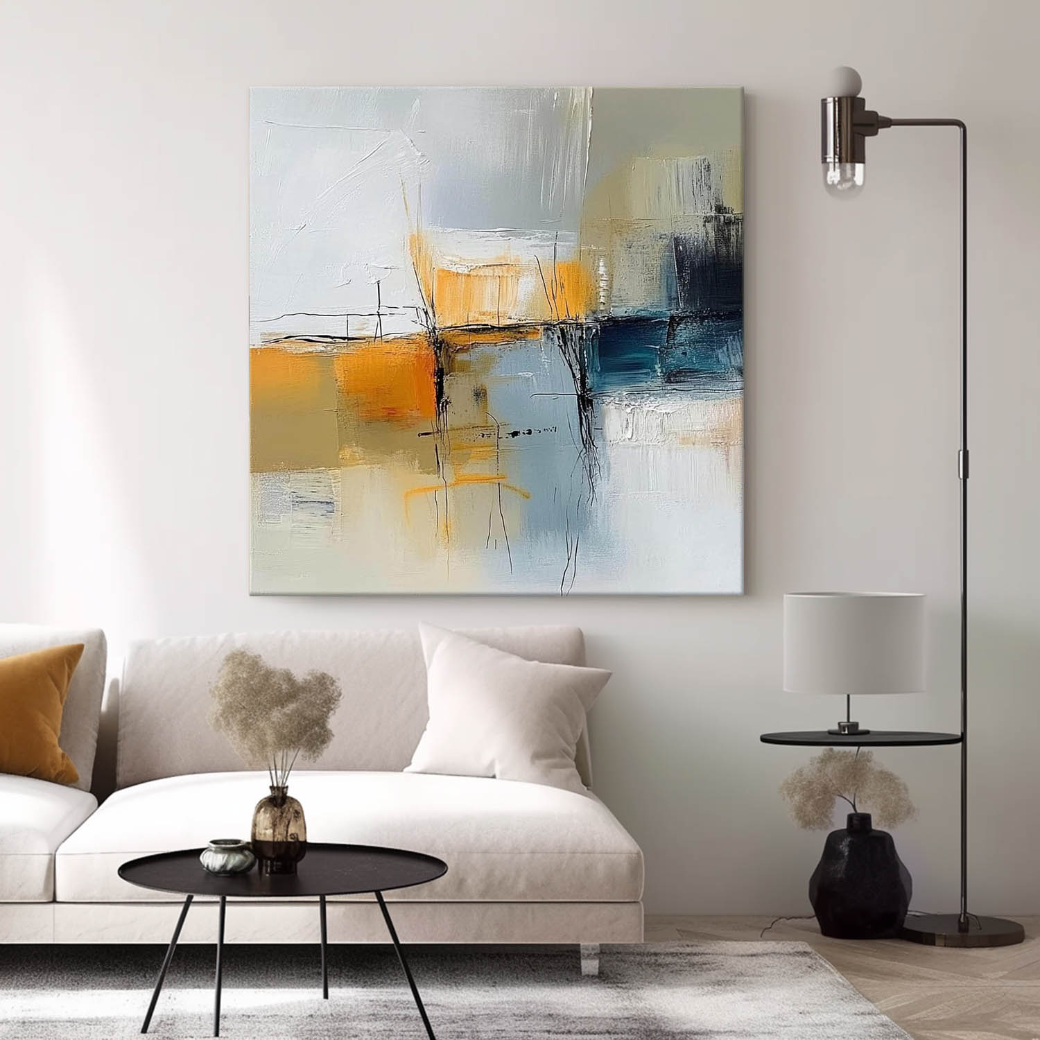 Abstract Canvas Art #AB667