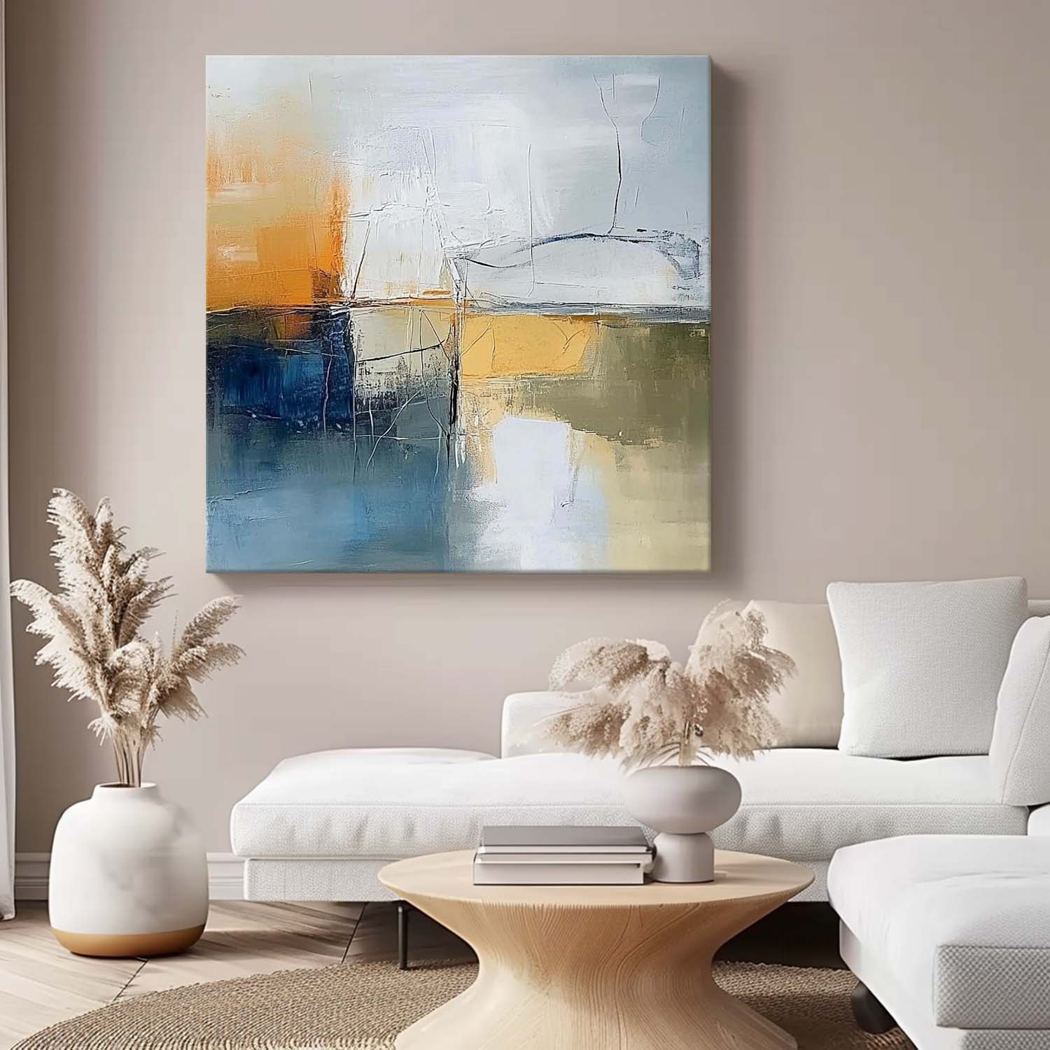 Abstract Canvas Art #AB669