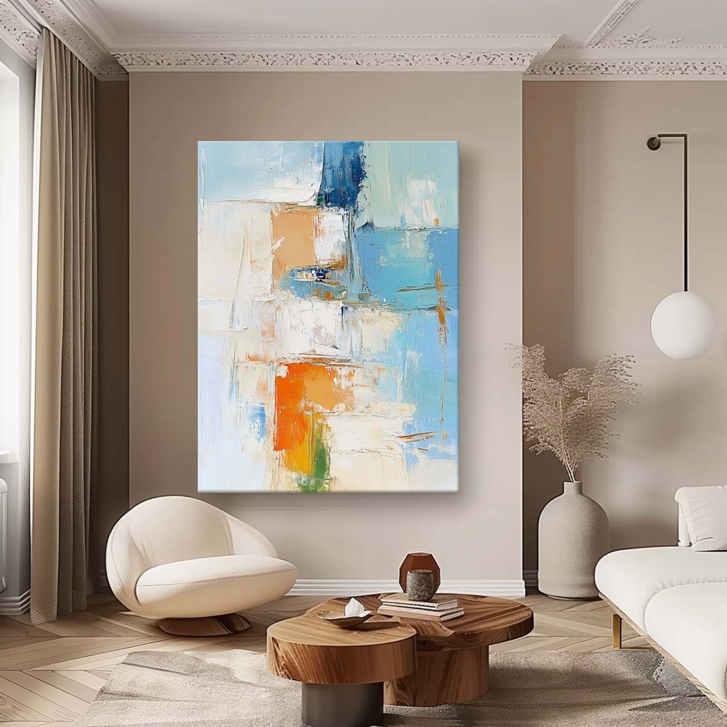 Abstract Canvas Art #AB604