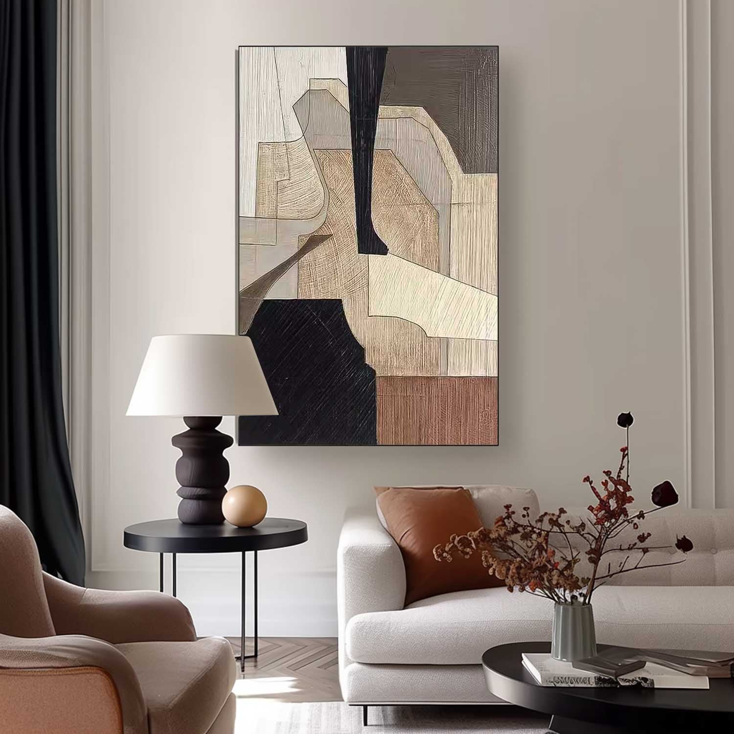 Abstract Canvas Art #AB537