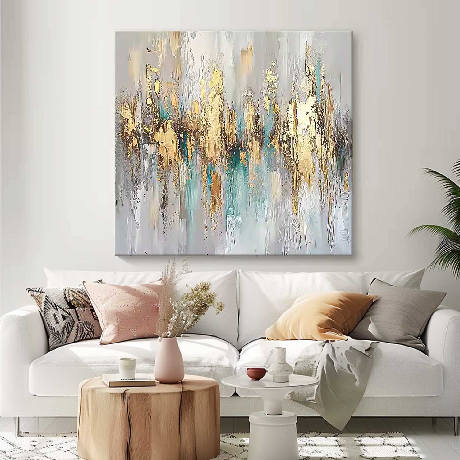 Abstract Canvas Art #AB556
