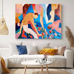 Abstract Canvas Art #AB545