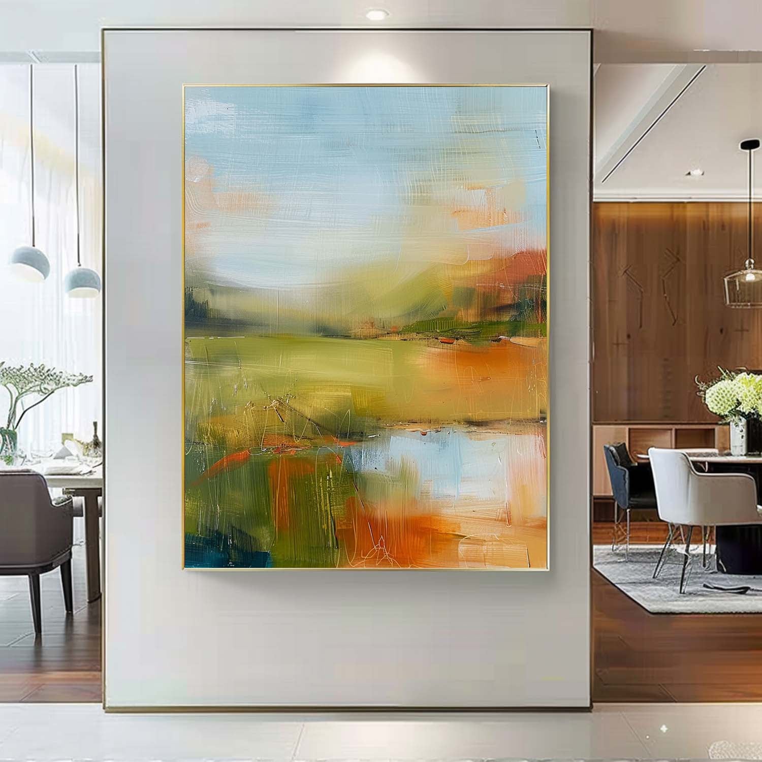 Abstract Canvas Art #AB625