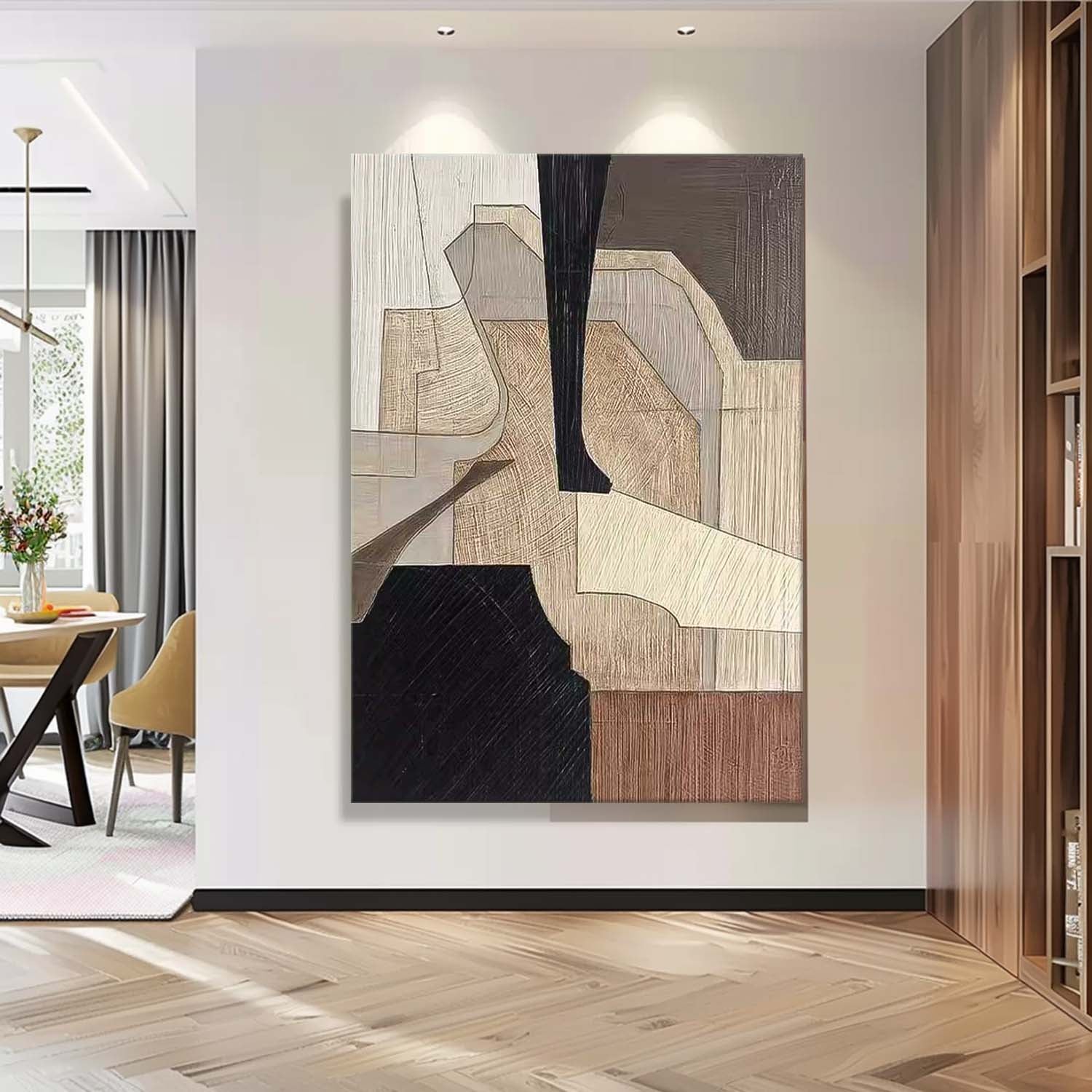 Abstract Canvas Art #AB537