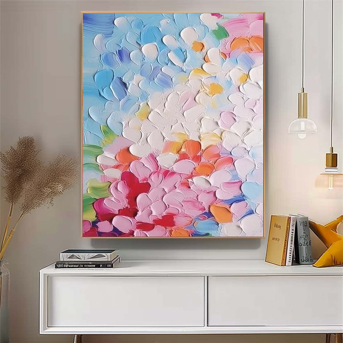 Abstract Canvas Art #AB565