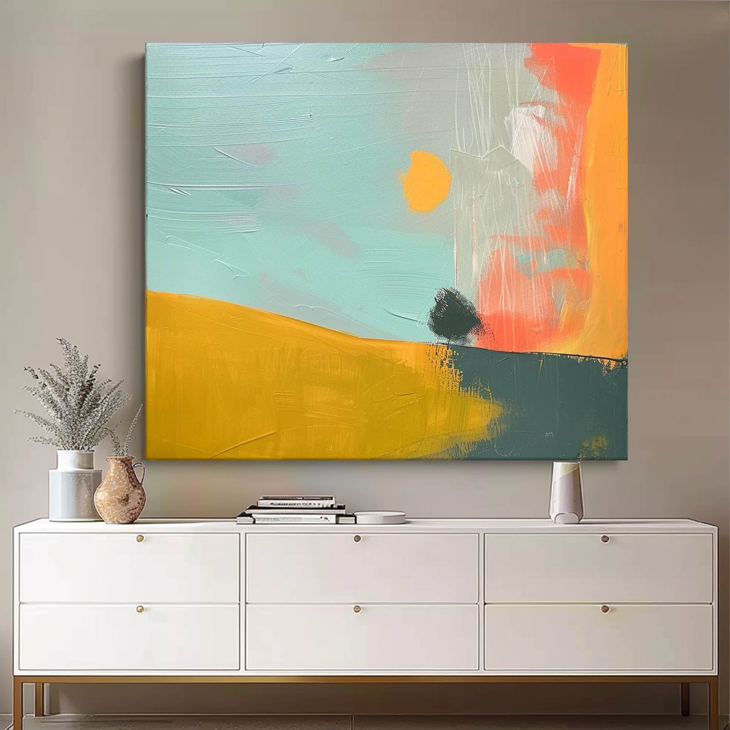 Abstract Canvas Art #AB660