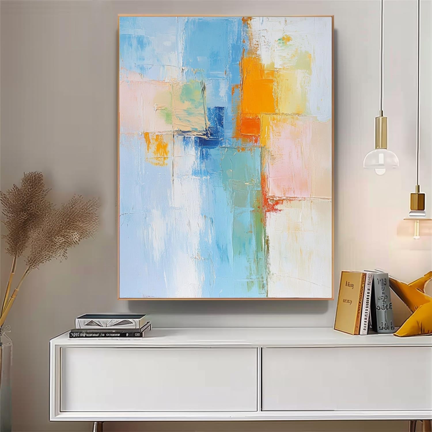 Abstract Canvas Art #AB605