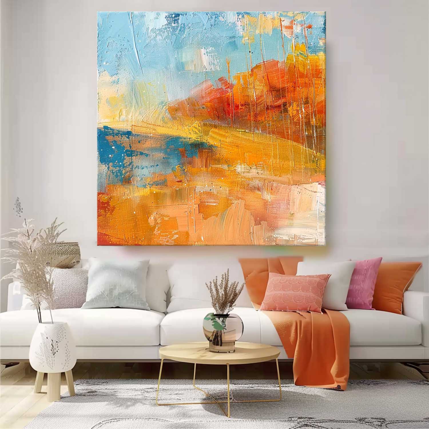 Abstract Canvas Art #AB641