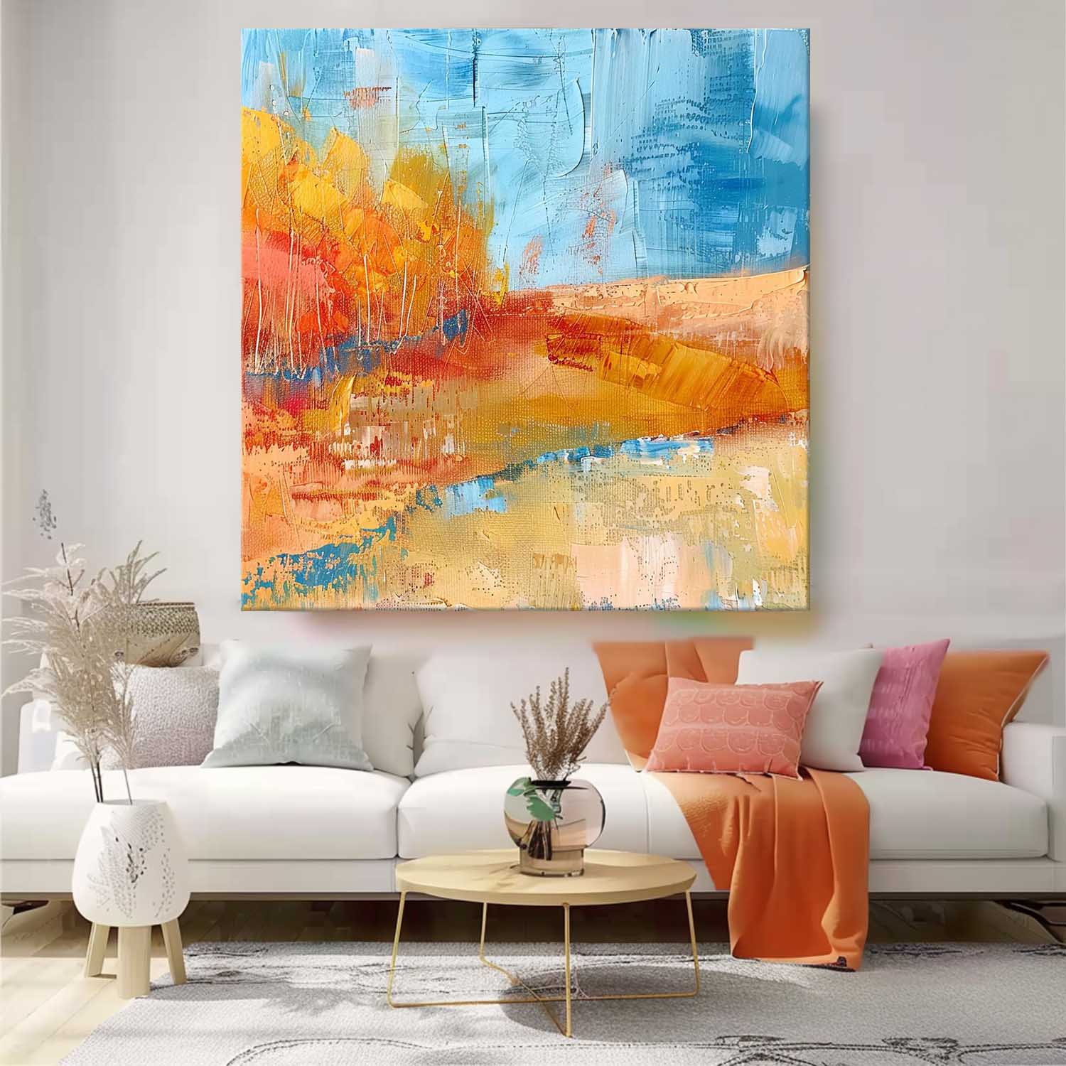 Abstract Canvas Art #AB642