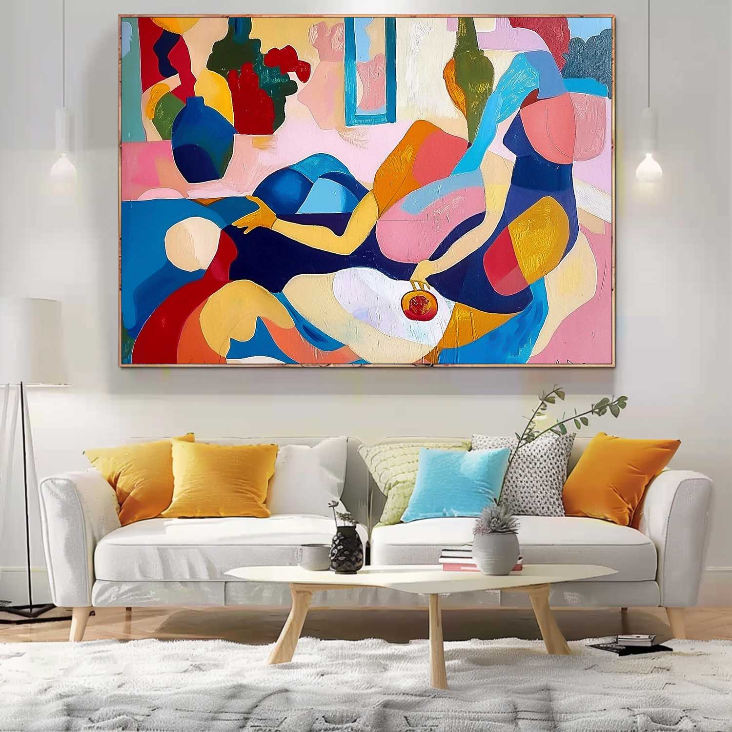 Abstract Canvas Art #AB549