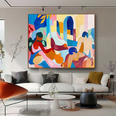 Abstract Canvas Art #AB550
