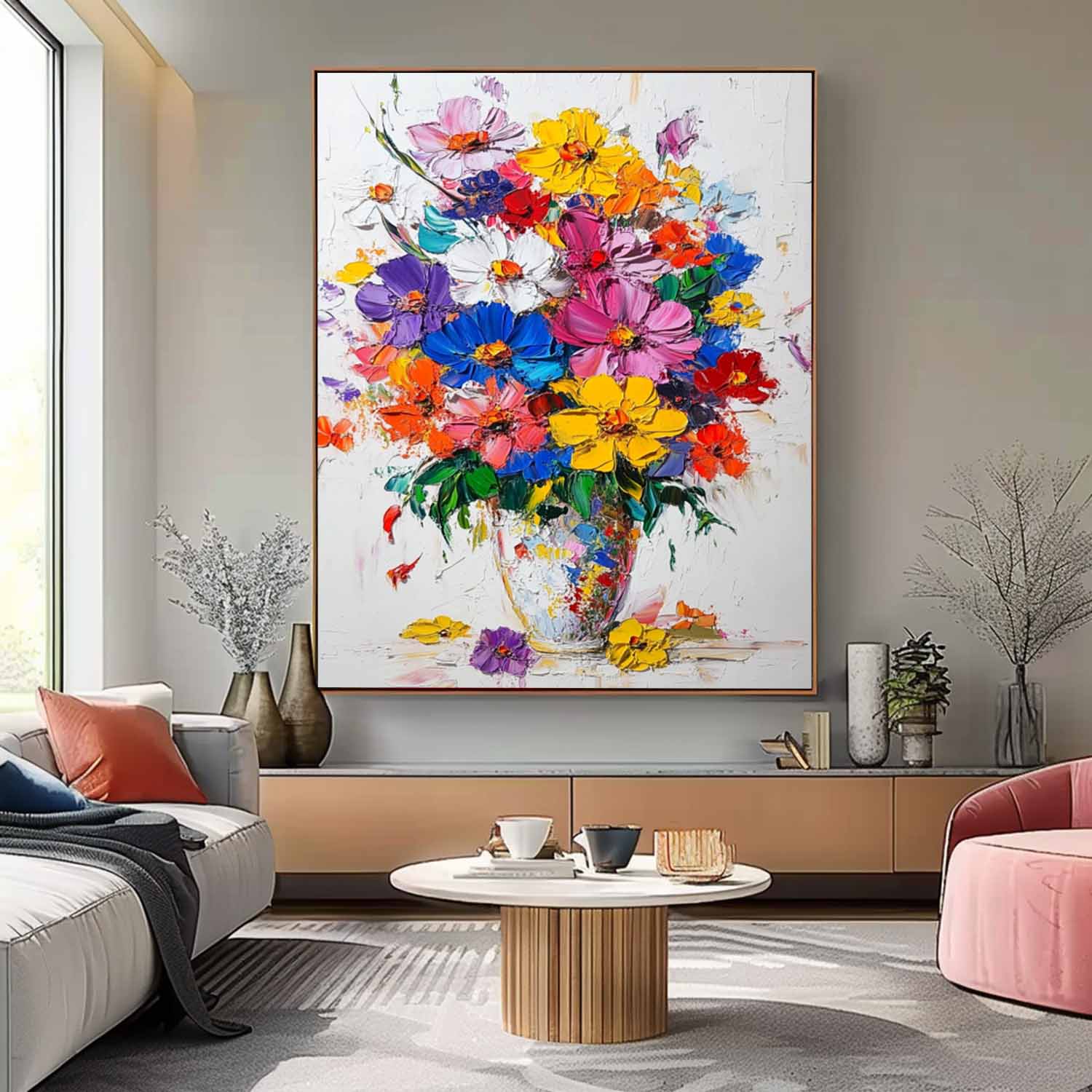 Flower Canvas Art #FL202
