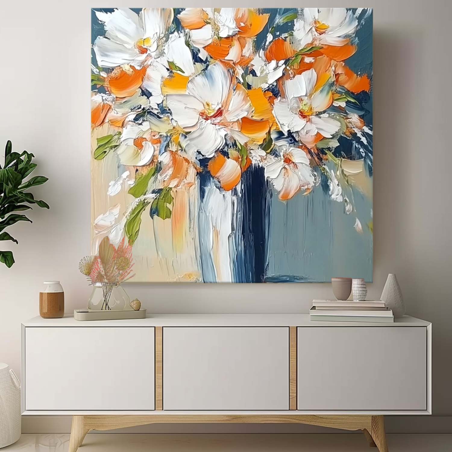 Flower Canvas Art #FL200