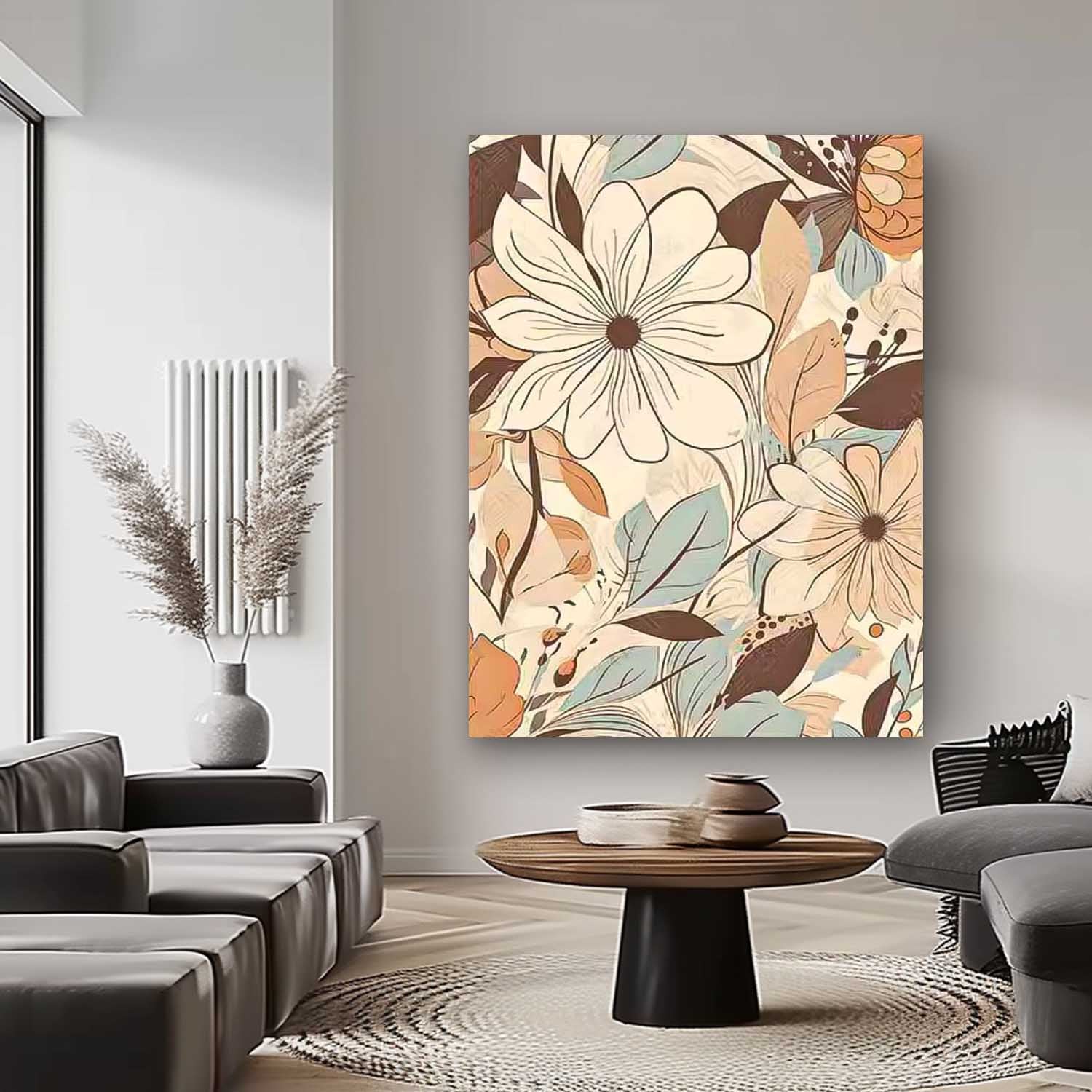 Flower Canvas Art #FL120