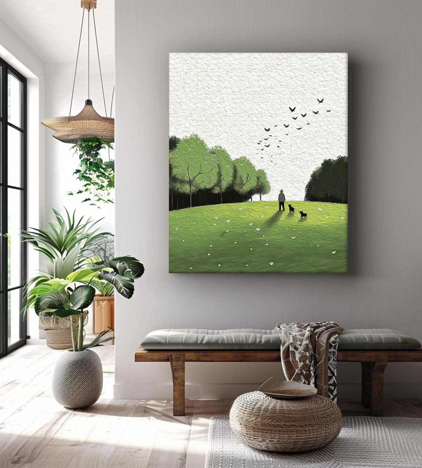Landscape Canvas Art #LA058