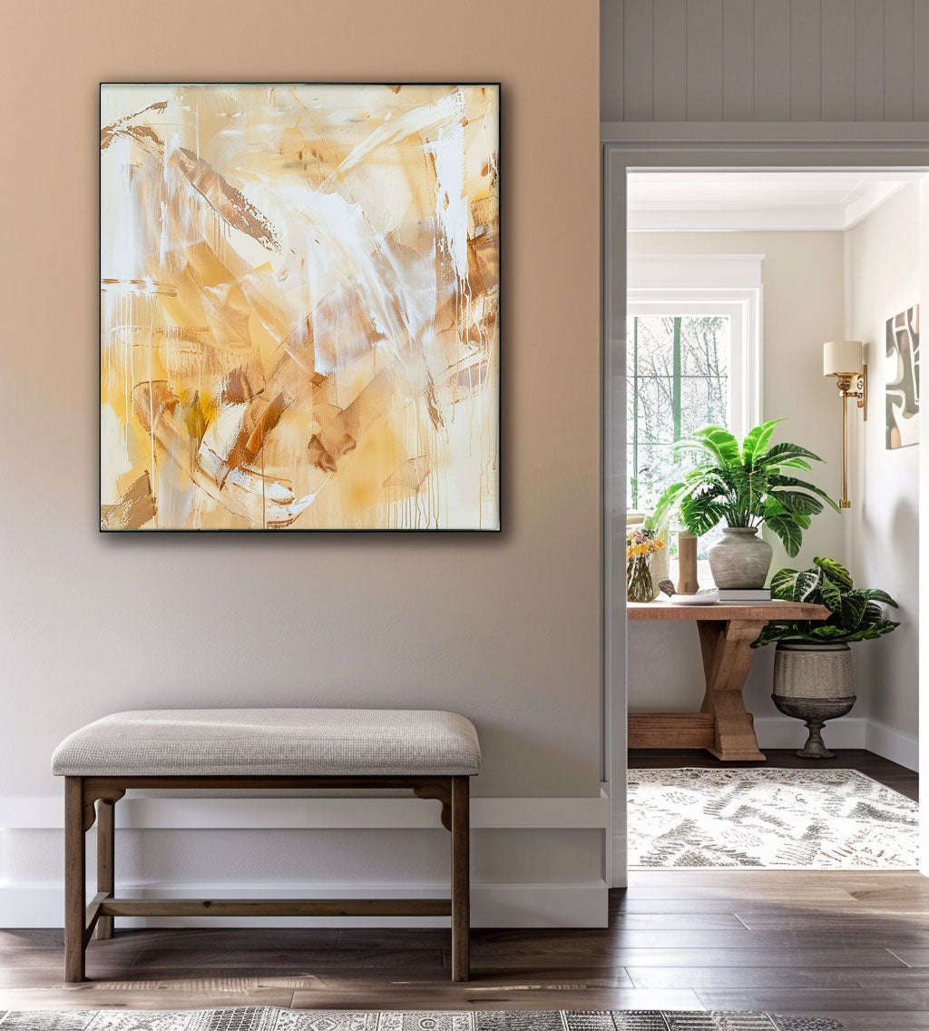 Abstract Canvas Art #AB569