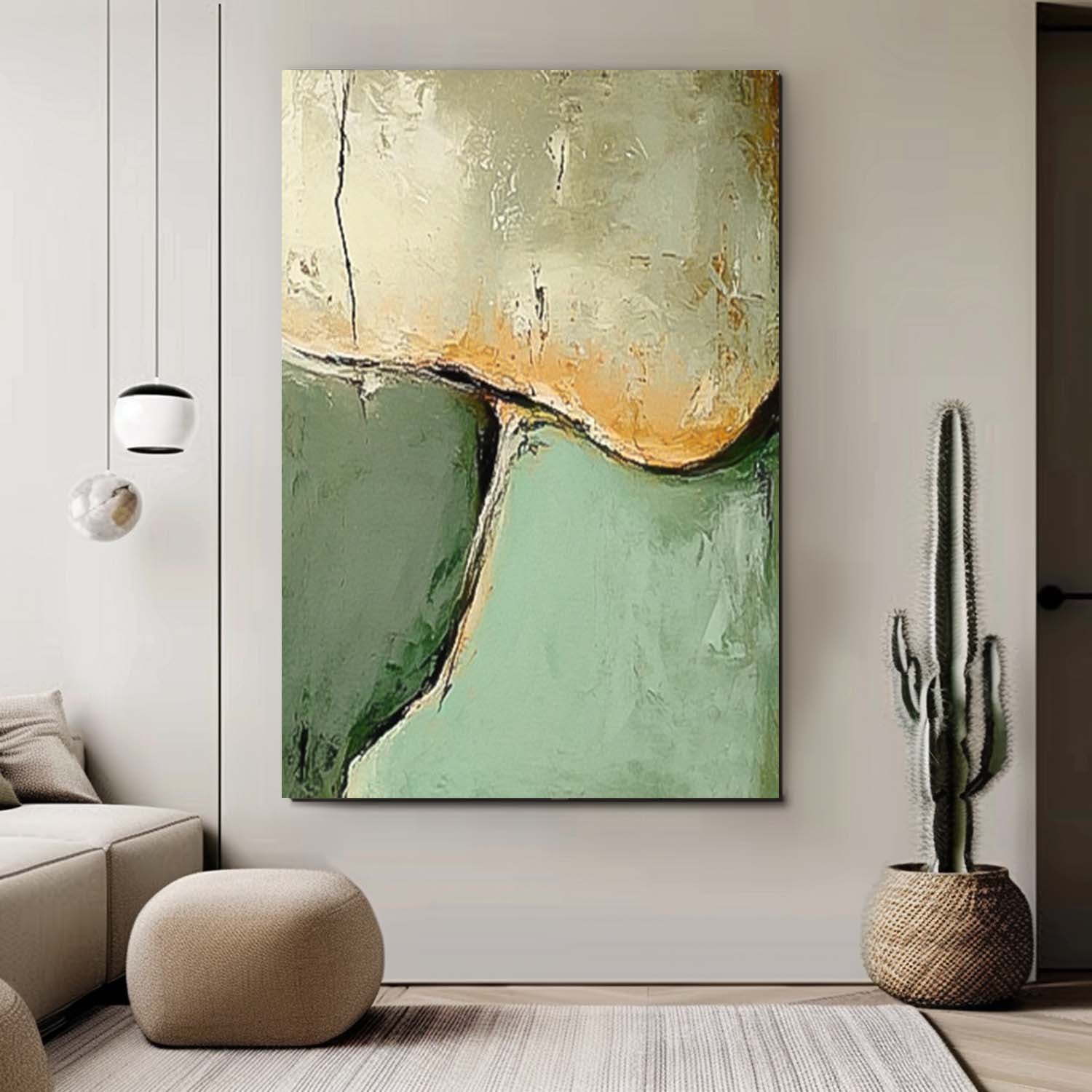 Abstract Canvas Art #AB707