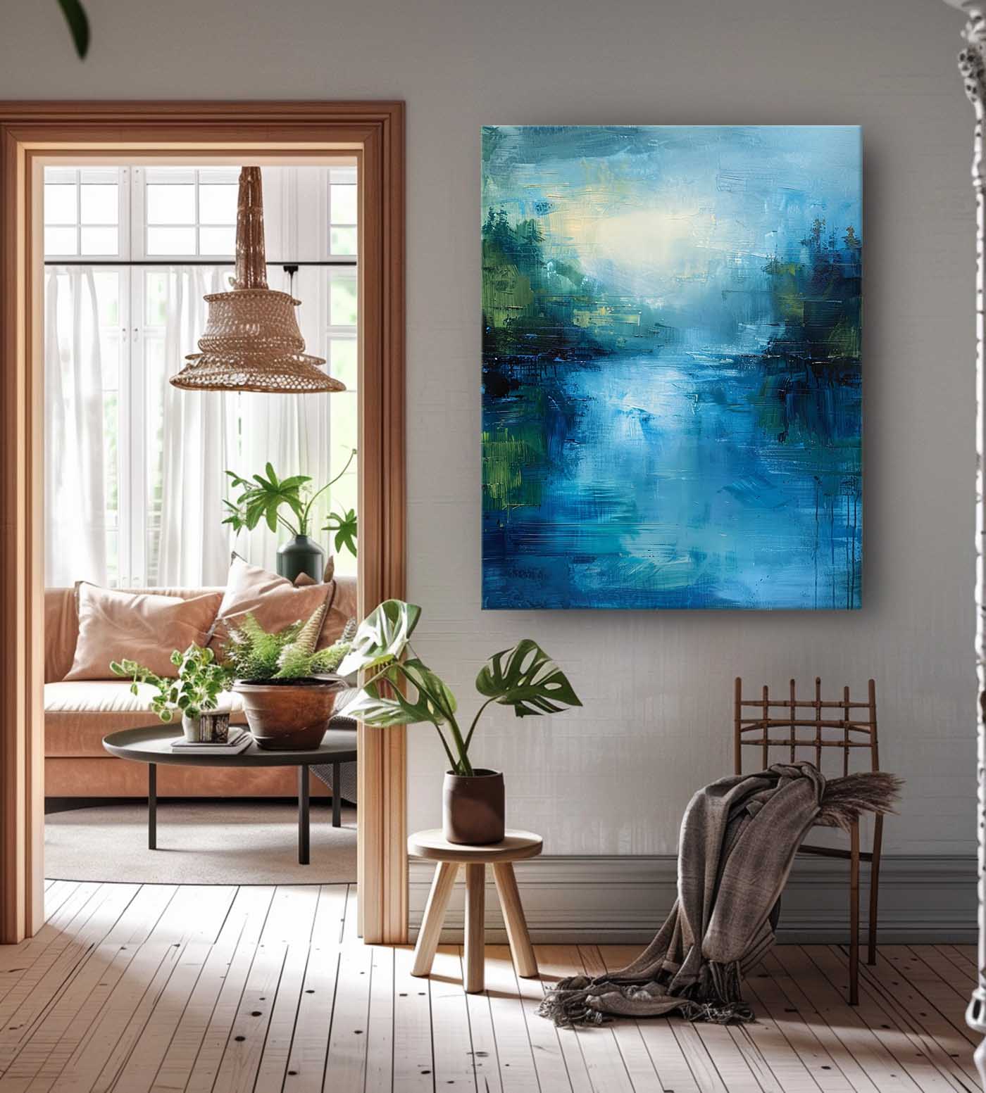 Abstract Canvas Art #AB650