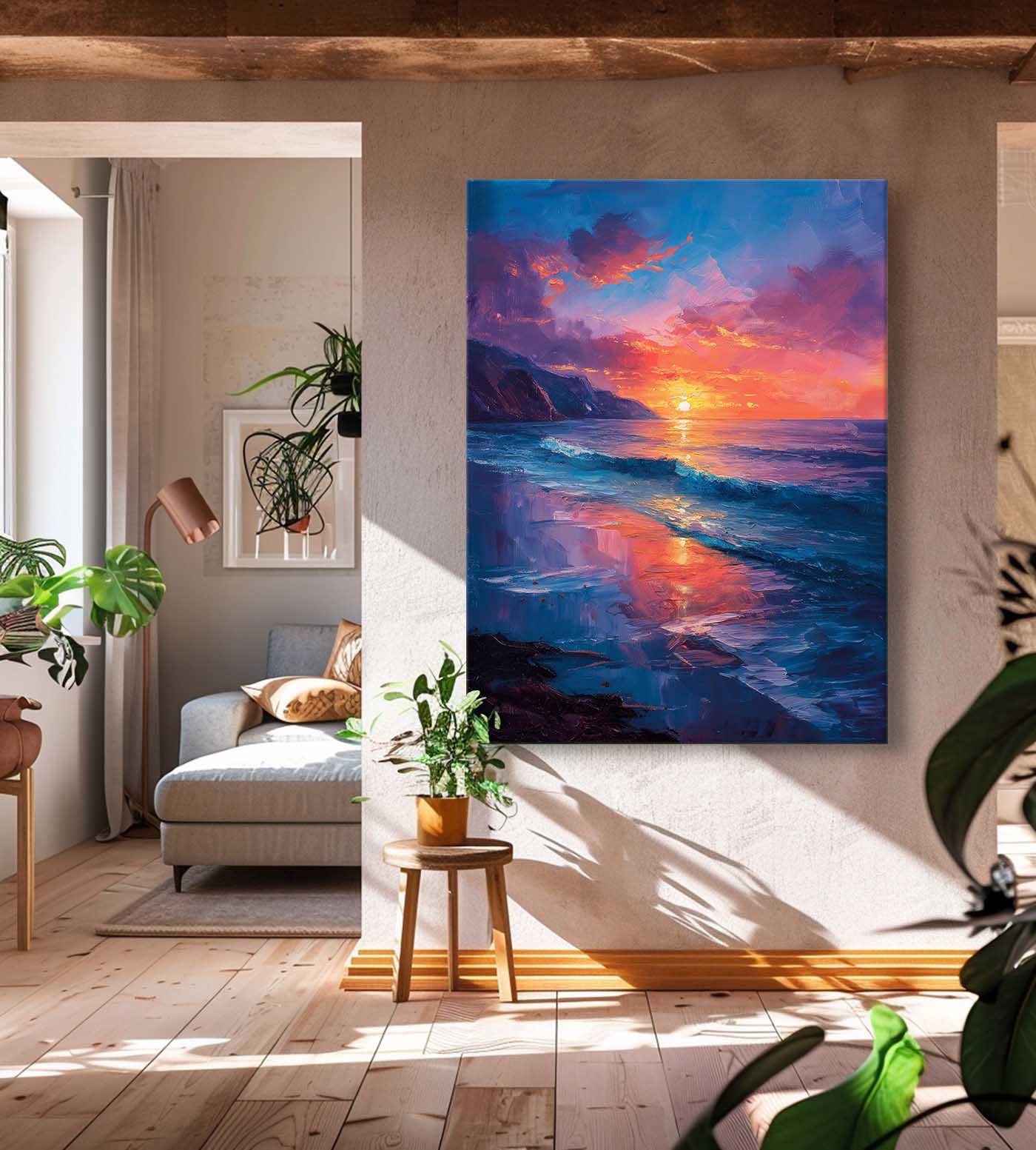 Beach & Ocean Canvas Art #BE034