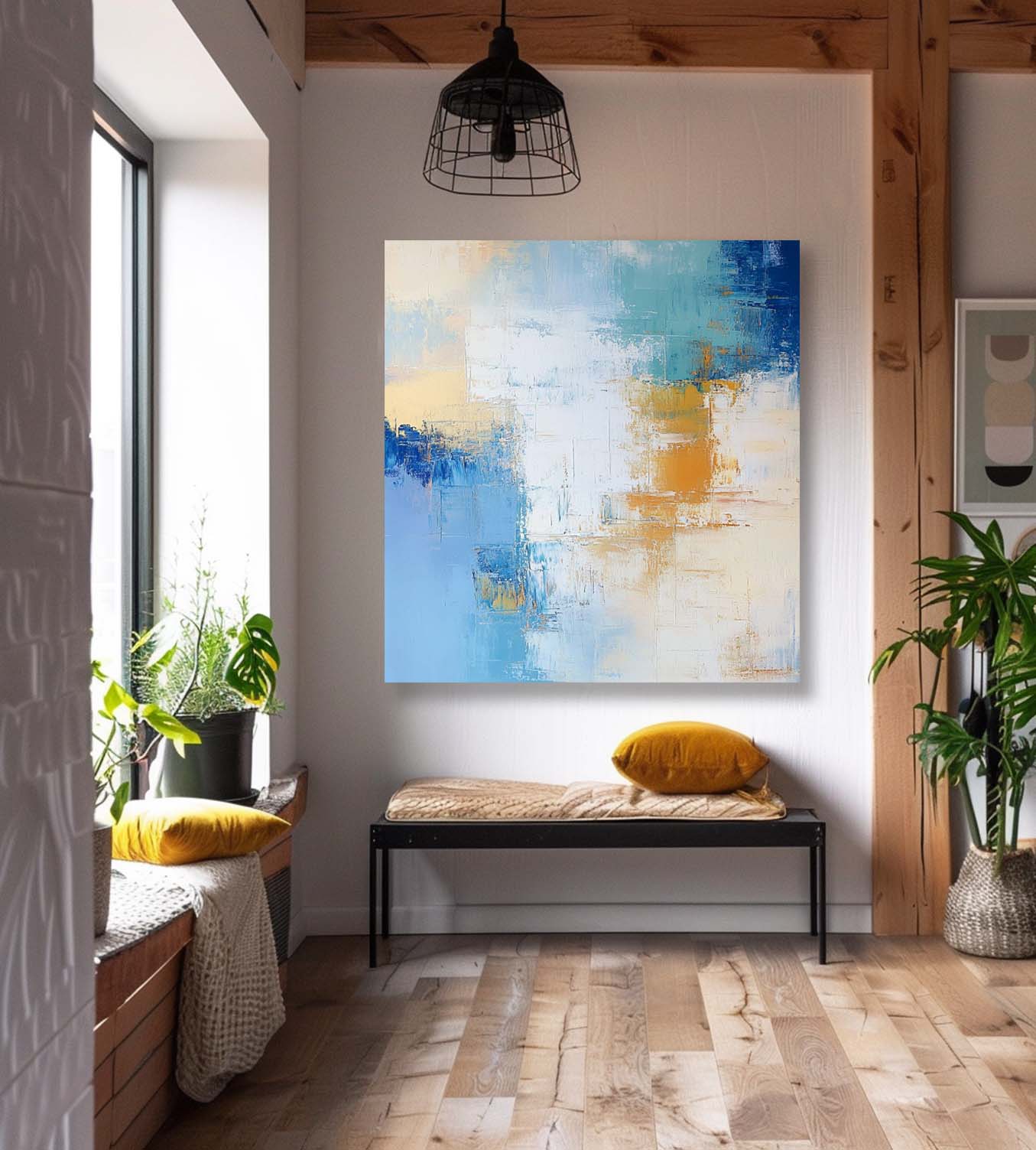 Abstract Canvas Art #AB602