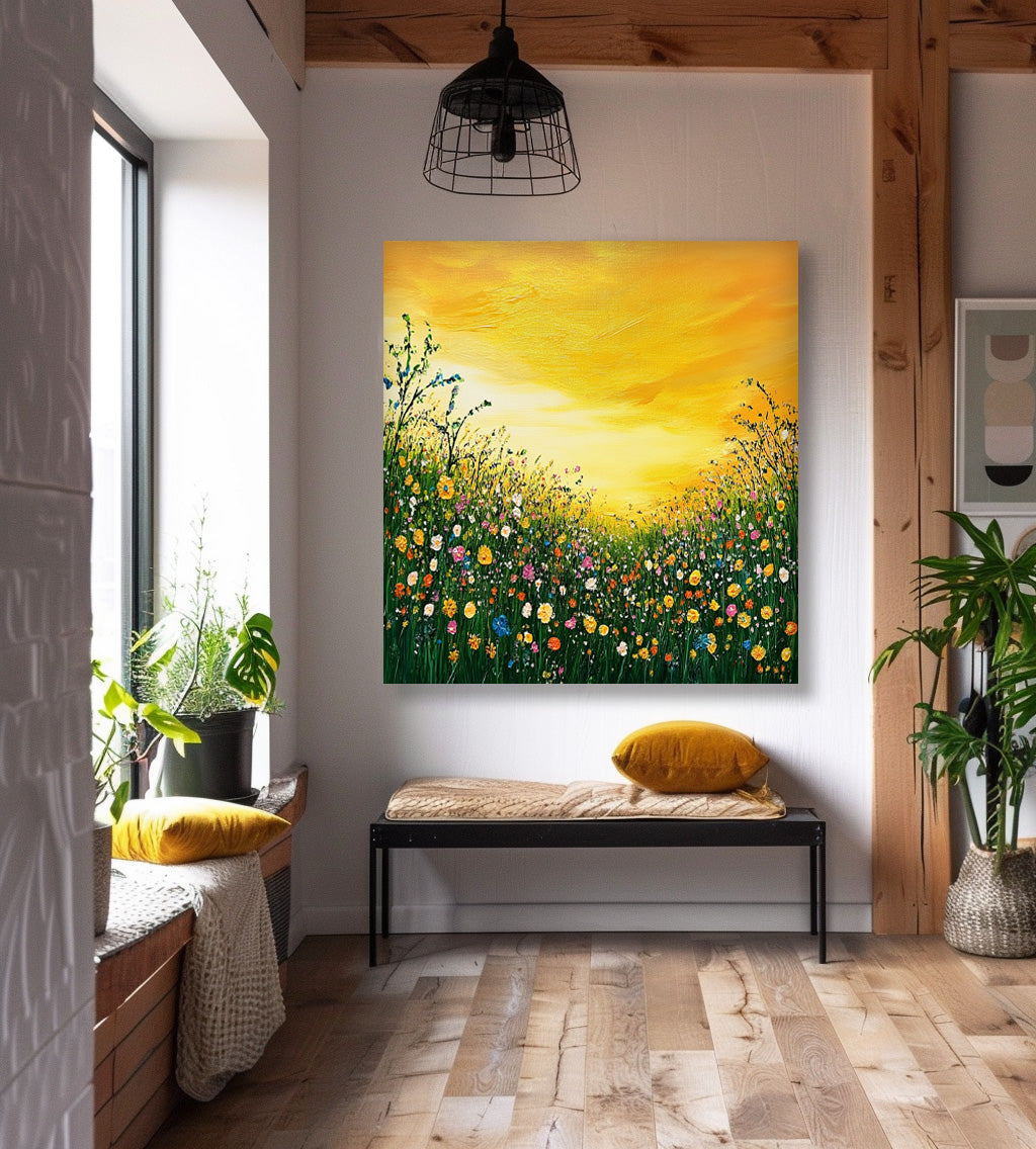 Flower Canvas Art #FL234
