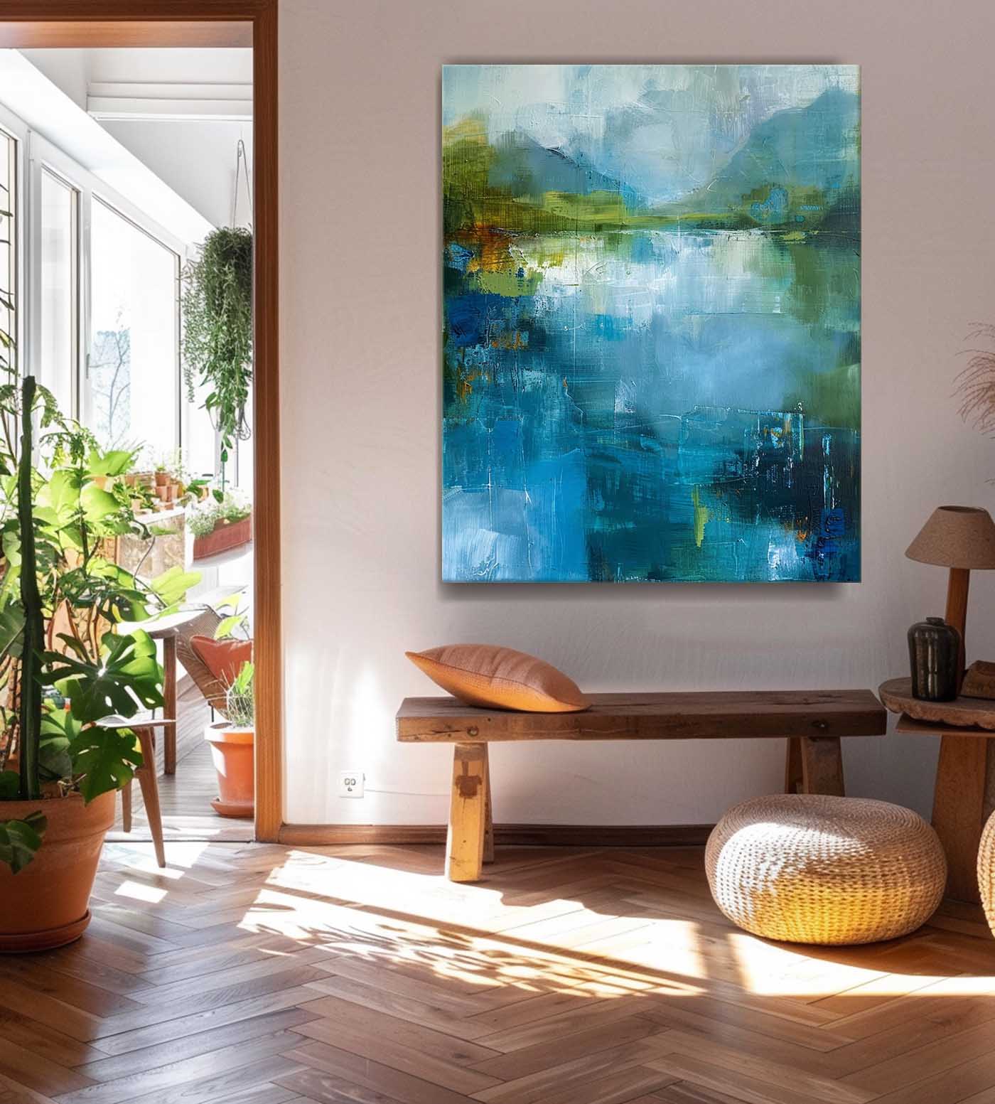 Abstract Canvas Art #AB648