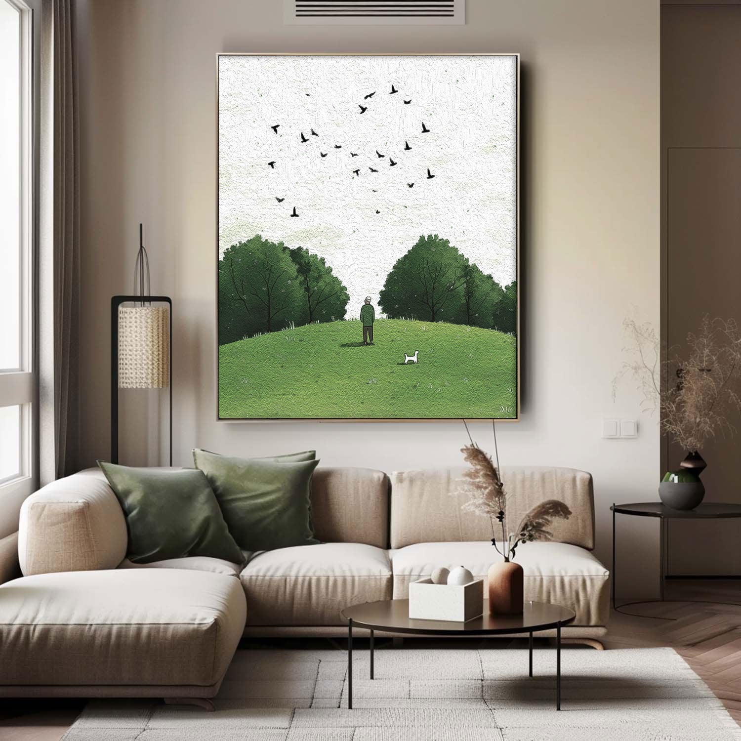 Landscape Canvas Art #LA059