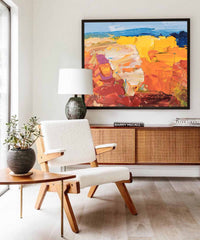 Abstract Canvas Art #AB093