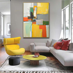 Abstract Canvas Art #AB518