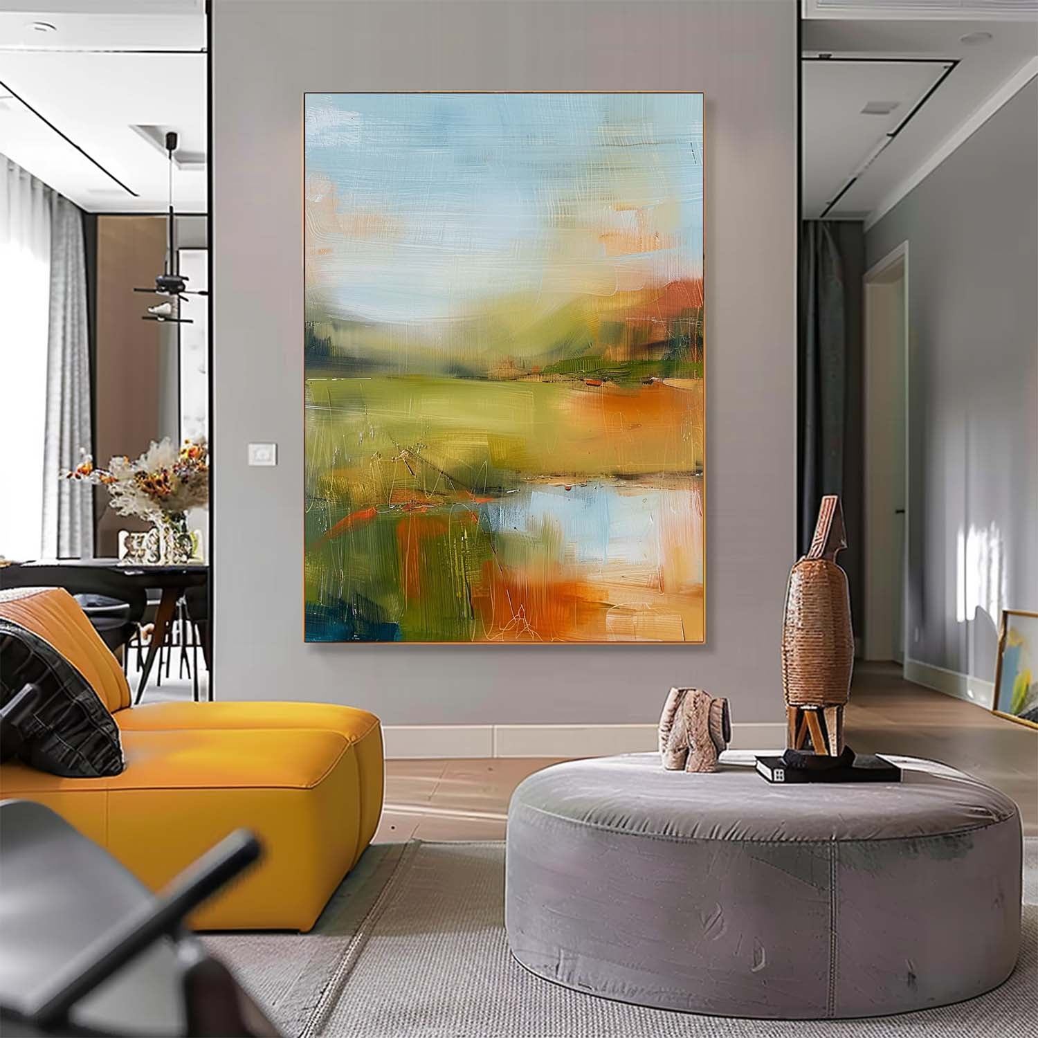 Abstract Canvas Art #AB625