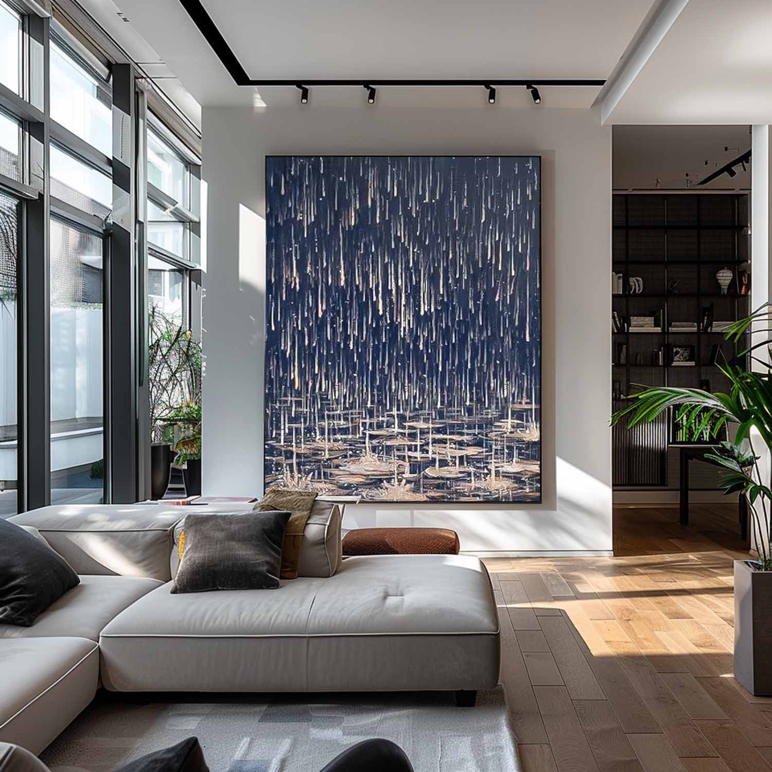 Abstract Canvas Art #AB524