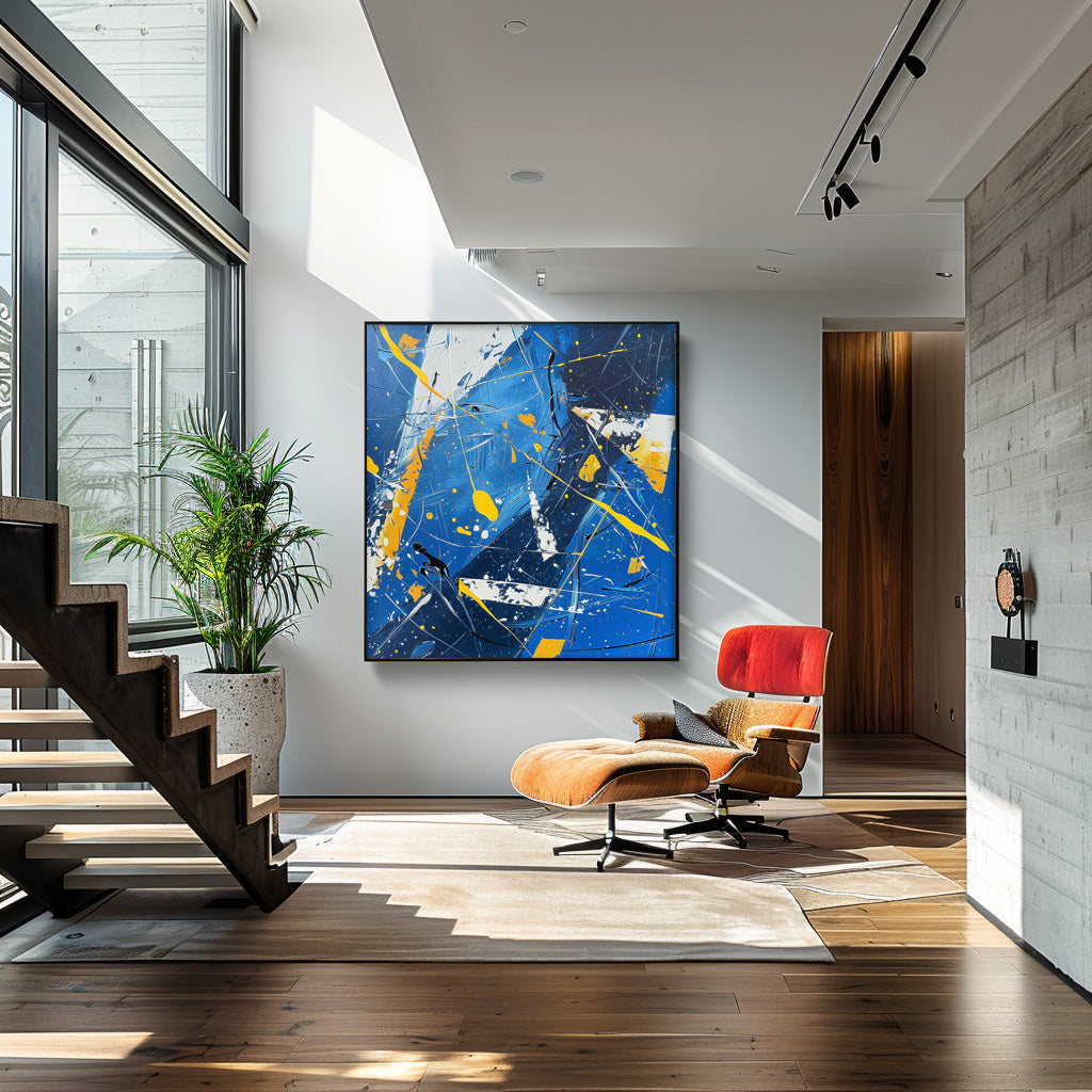 Abstract Canvas Art #AB504
