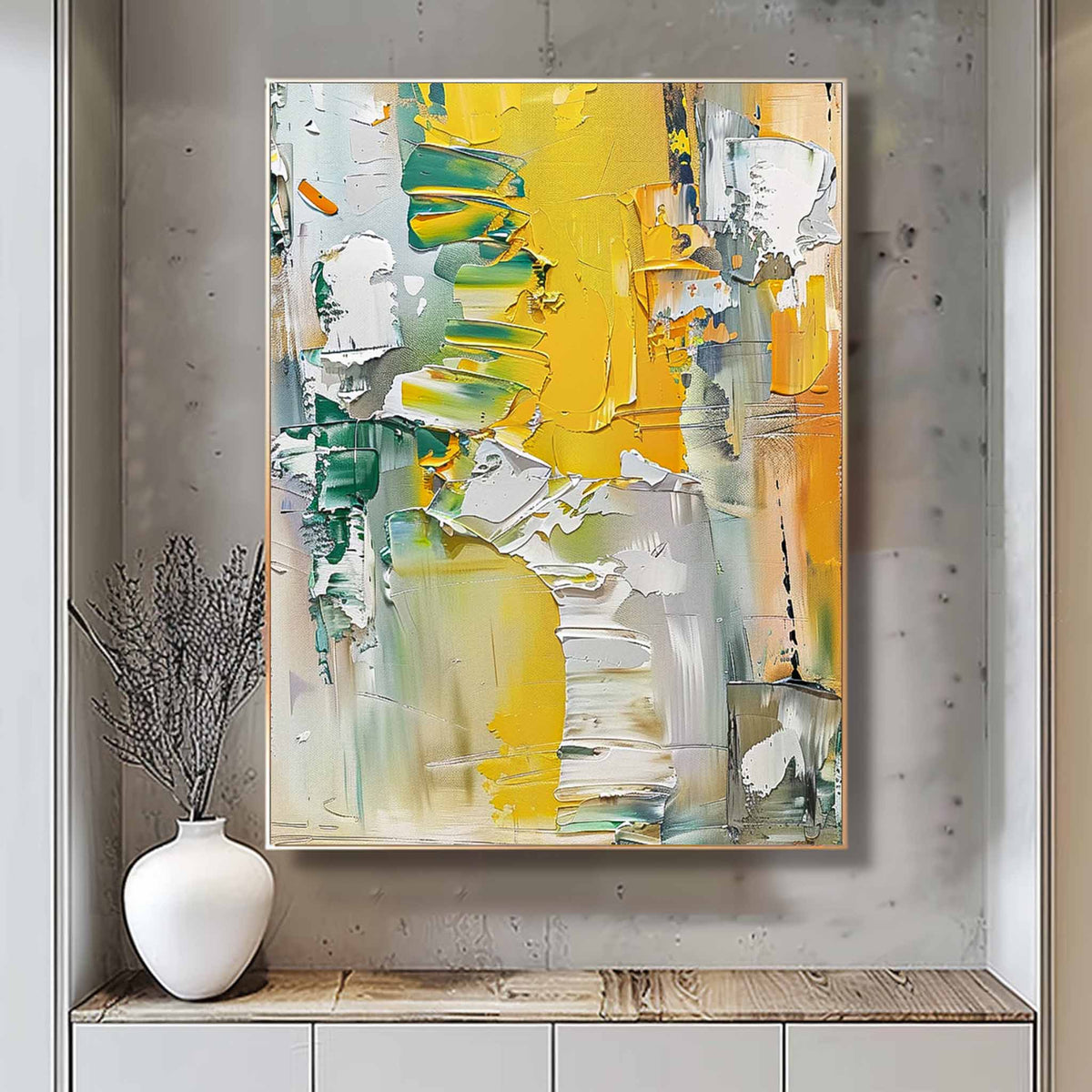 Abstract Canvas Art #AB492